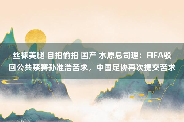 丝袜美腿 自拍偷拍 国产 水原总司理：FIFA驳回公共禁赛孙准浩苦求，中国足协再次提交苦求