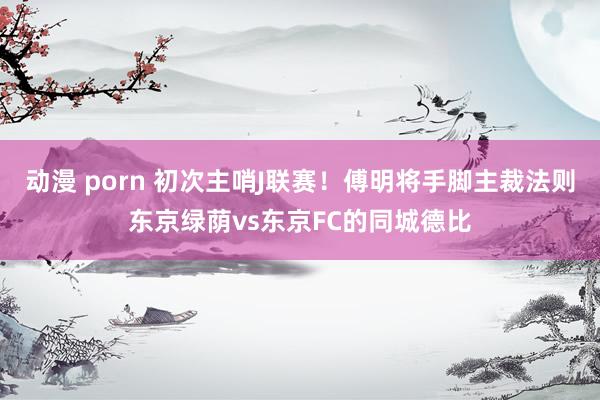 动漫 porn 初次主哨J联赛！傅明将手脚主裁法则东京绿荫vs东京FC的同城德比